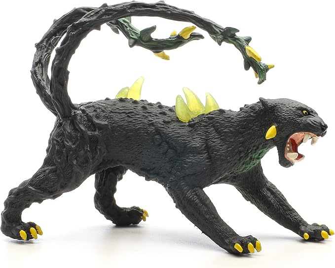 Schleich Eldrador Creatures Mythical Shadow Panther Action Figure - Mischievous Shadow Panther with Transparent Spines, Durable Toy for Boys and Girls, Gift for Kids Age 7+