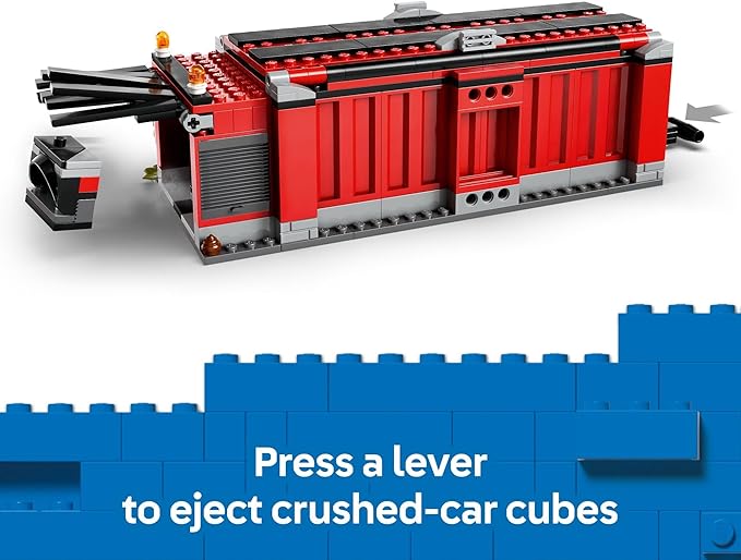 LEGO City Scrapyard with Cars - Building Toy Figures and Playset for Kids, Boys and Girls, Ages 7+ - Learning and Educational Toy for Pretend Play - Gift Idea for Birthdays - 60472