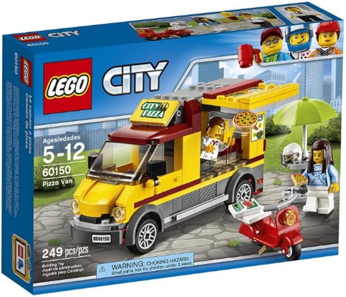 LEGO City Great Vehicles Pizza Van 60150 Construction Toy (249 Pieces)