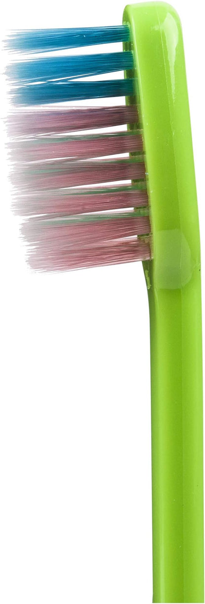 Kids Healthy Fun Suction Cup Soft Toothbrushes, 4 Count Twin Pack