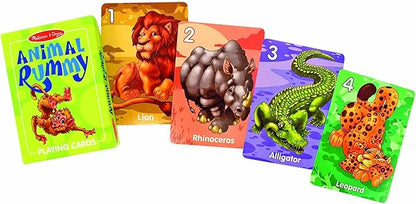 Melissa & Doug Classic Card Games Set - Old Maid, Go Fish, Rummy - FSC Certified