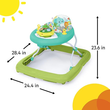 Bright Starts Wanderlights 2 Ways to Play Baby Walker, 10+ Melodies & Sounds, Light Up Spinning Toy, Ages 6 Months+