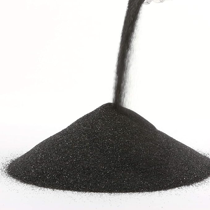 Shiny Stone Colorful Sand,Rainbow Sand,Art Sand,Colored Sand,Craft Sand,Decorative Wedding Vibrant Sand, 40 Colors 250g/0.55lb/8.81oz for Kids Creativity Wedding Succulent Terrarium Vase (Black)