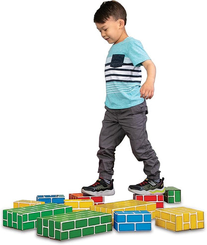 Teacher Created Resources Easy-Stack Cardboard Blocks, 40 Piece Set