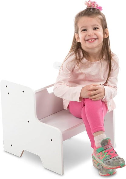 Melissa & Doug Step Stool - White