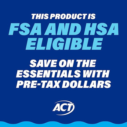 ACT Kids Anticavity Fluoride Mouthwash, Sugar & Alcohol Free Mouth Rinse Strengthens Teeth, Bubble Gum Blowout, 16.9 fl. oz.