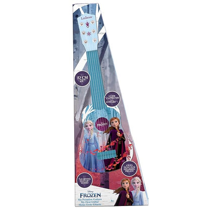 Lexibook, Frozen, My First Guitar for Children, 6 Nylon Strings, 21" Long, Guide Included, Blue, K200FZ