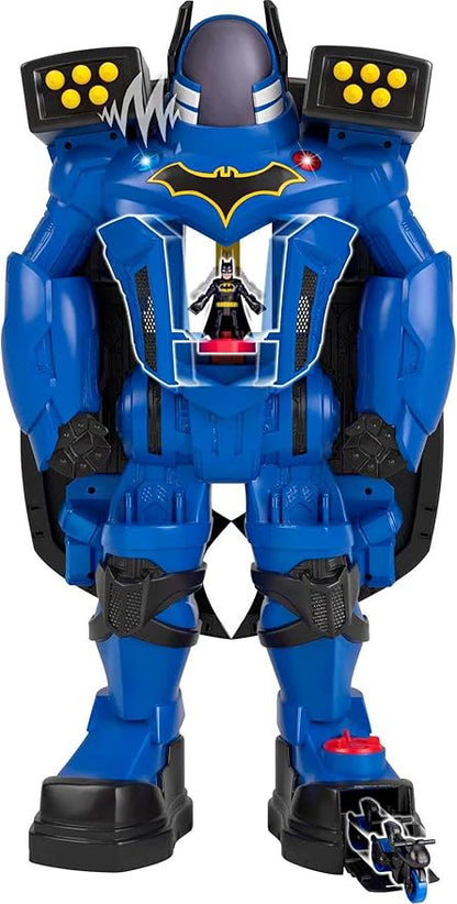 Fisher-Price Imaginext DC Super Friends Batman Toy, Batbot Xtreme Robot Playset, 30 Inches Tall with Figure for Pretend Play Kids Ages 3+ Years (Amazon Exclusive)