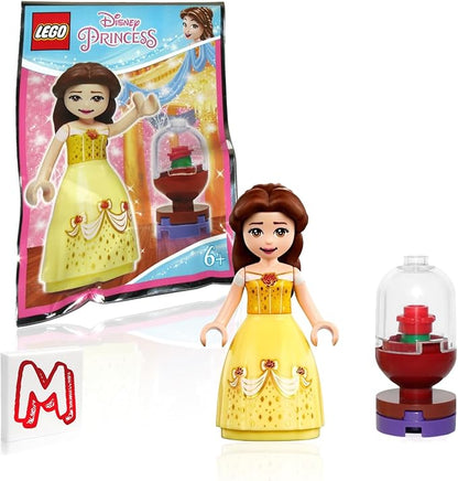 LEGO Disney Princess Beauty & The Beast Minifigure - Belle (in Dress with Red Roses) 43180