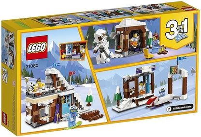 LEGO Creator 3in1 Modular Winter Vacation 31080 Building Kit (374 Piece)