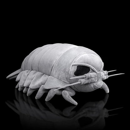 ZHONGXIN MADE Large Isopod Plush - Lifelike 20” Isopod Weigted Stuffed Animal, Realistic Bathynomus Giganteus Arthropod Insect Plushie, Soft Crustaceans Animals Toys Model Dolls Gifts for Kids