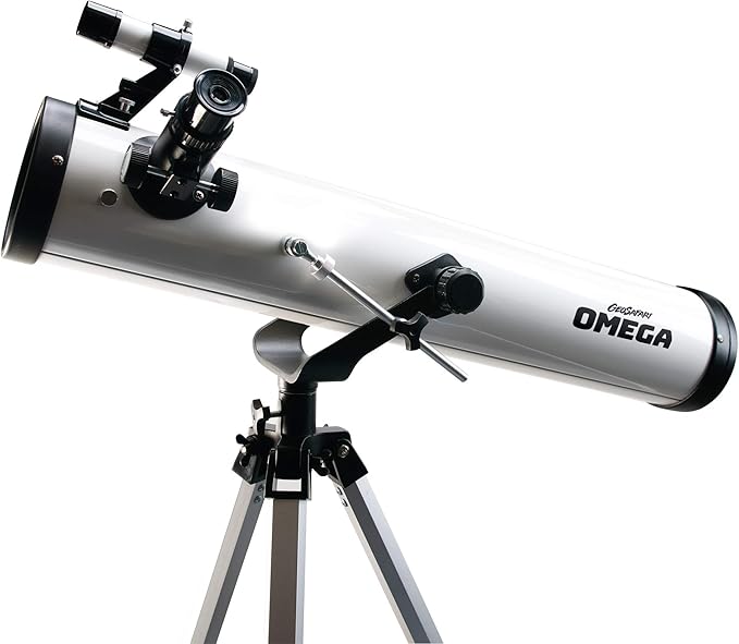 Educational Insights GeoSafari Omega Reflector Telescope, Telescope for Kids & Adults, Supports STEM Learning, Great to Explore Space, Moon,& Stars, Ages 8+