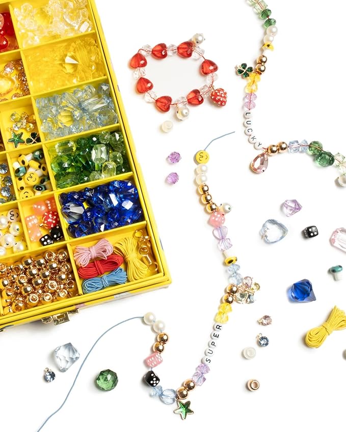 Super Smalls Super Entrepreneur Bead Kit | Jewelry Making Kit for Kids | Ages 4+