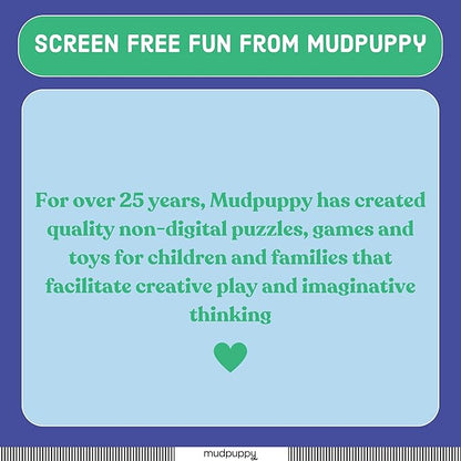 Mudpuppy ABCs of The Earth — Ring Flashcards 26 Durable Double Sided Alphabet Ecological Cards and Reclosable Ring with Colorful Art for Age 1+ Perfect for Preschool Or Travel for Teachers and Parent