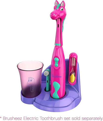 Brusheez Electronic Toothbrush Replacement Brush Heads 2 Pack (Prancy The Pony)