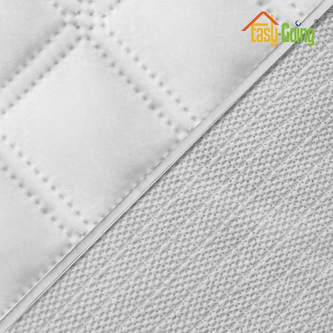 Easy-Going Sofa Slipcover Waterproof Recliner Chair Cover Non-Slip Fabric Couch Cover for Living Room Washable Furniture Protector for Pets Kids Children Dog Cat (Recliner, White)