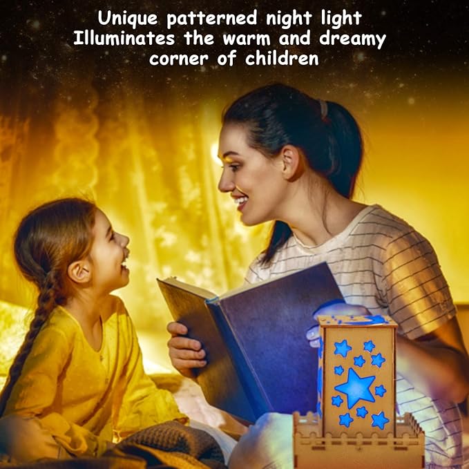 Poraxy 4 in 1 STEM Kits for Kids Age 8-10, Science Kits Building Projects for Kids, STEM Toys for Boys Girls Age 8-13, 3D Puzzles Educational Craft 8-12, Birthday Gifts for 6 7 9 10 11 12 13 Year Old