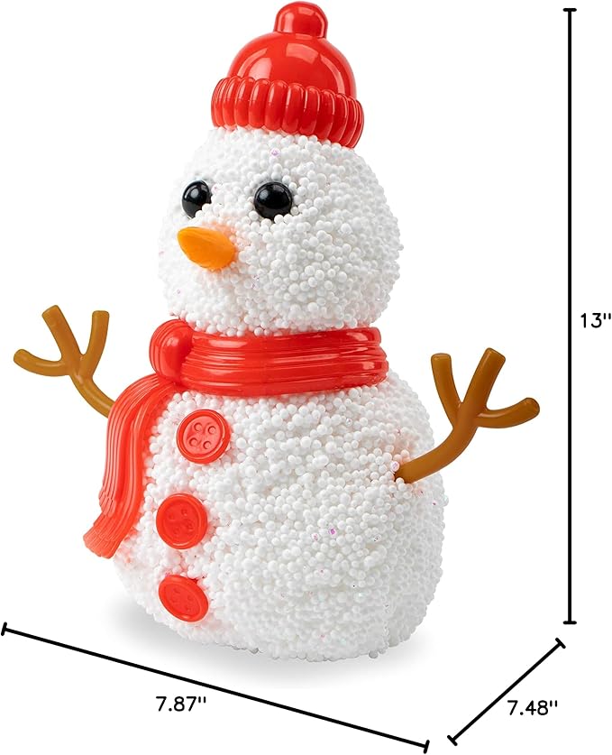 Educational Insights Playfoam Build-a-Snowman Toy, Set of 3, Fidget Sensory Toy, Boys & Girls Ages 3+