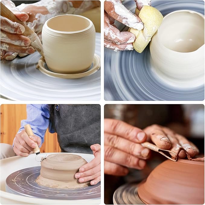 Nozomy Clay Tools,12PCS Pottery Clay Sculpting Tool Set