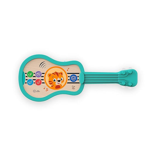 Baby Einstein Sing & Strum Magic Touch Ukulele Wooden Musical Toy, Ages 6 Months+, Multicolored