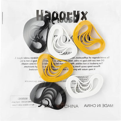 Haooryx 36PCS Class of 2023 Graduation Silicone Bracelets Colorful Congrats Grad Rubber Bracelet Graduating Celebrating Wristbands for Teens Students School College Graduation Party Supply(Black)