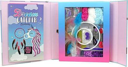 SpiceBox Children's Activity Kits for Kids Dreamcatcher Creations, 7 Ethereal Projects, Craft Kit for Kids