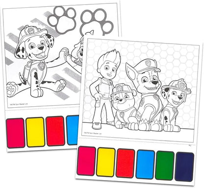 Paw Patrol Paint with Water Party Favors Set - Bundle with 6 Paw Patrol Watercolor Painting Activity Books for Boys with Paintbrushes | Bulk Paw Patrol Party Supplies Arts and Crafts