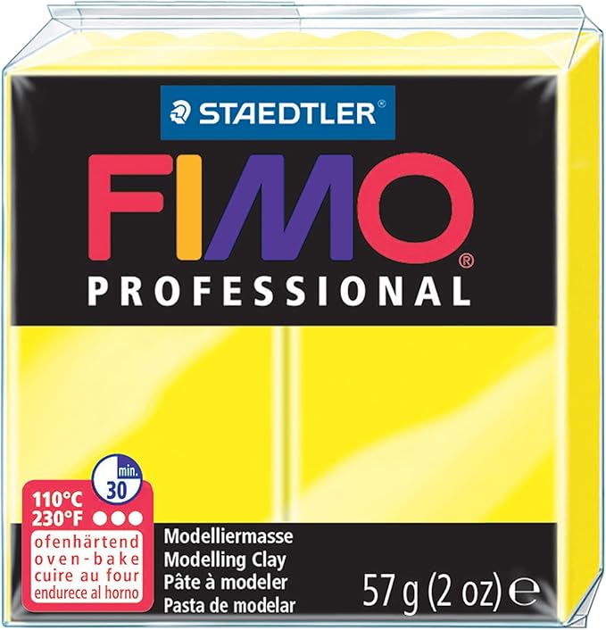 Staedtler 8005-1 LU03 Clay, 2 oz, Lemon Yellow
