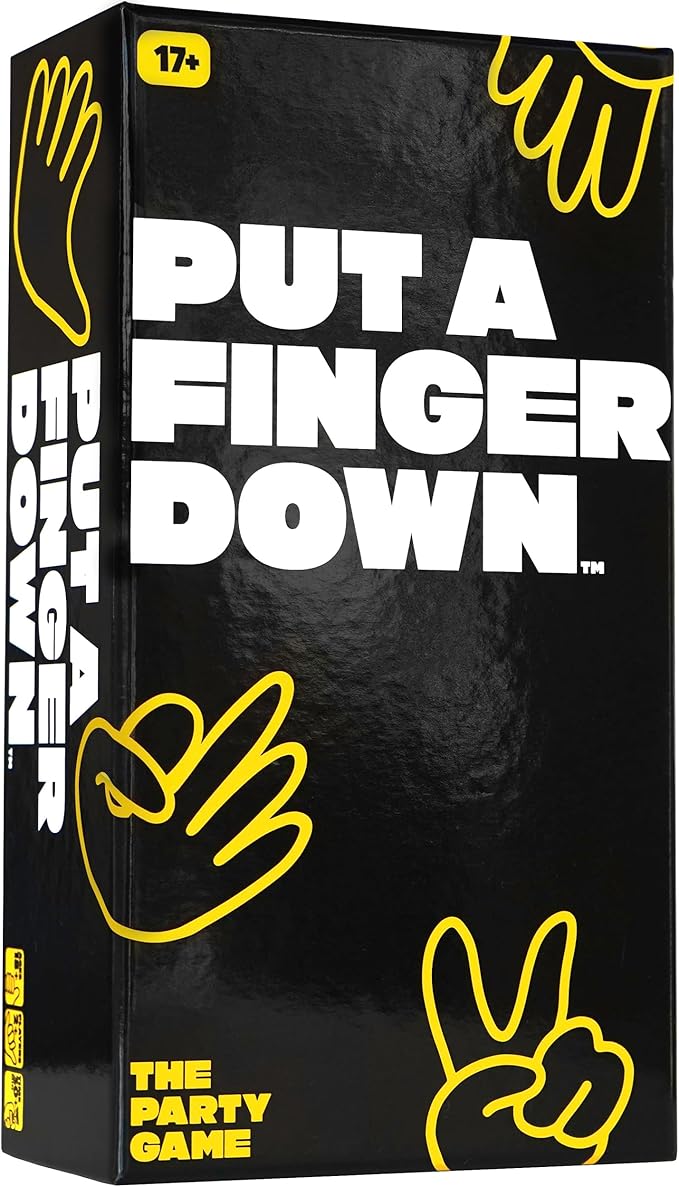 Put A Finger Down - Hilarious Party Card Game, Game Night, Parties, Big and Small Groups | Fun Social Icebreaker with 400 Cards for 2+ Players, Ages 17+