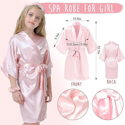 Golray Gifts for Teen Girls Kids -13 Pcs Teenage Girl Gifts Basket with Satin Pillowcase/Spa Robe/Journal/Mug, Christmas Birthday Gifts Set for Women Daughter Sister Tween Girls Toy Age 10 11 12-18