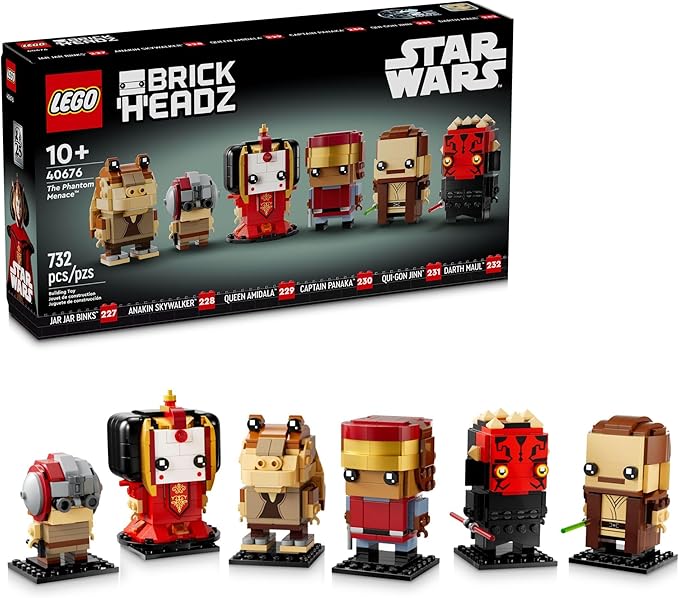 LEGO Star Wars BrickHeadz The Phantom Menace 40676