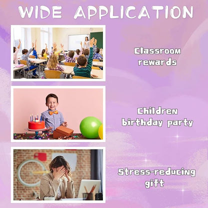 30 PCS Stretchy Fidget Toy,Sensory Fidget Worm Stretch Toys,Muticolor Stretchy Strings Toy for Stress Relief, Valentine's Day Easter Day Gift,Kids or Adults,Boys,Girls,Calming Party Favors