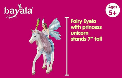 Schleich bayala Fairy Princess Eyela with Sparkly Unicorn Toy from The Princess and the Movie for Kids Ages 5-12