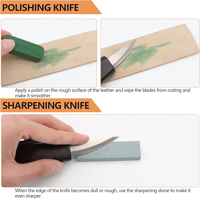 VIBRATITE Wood Carving Kit, 14 PCS Wood Carving Tools Set with Detail Carving Knife, Spoon Blanks, Whittling Knife, Wood Whittling Kit for Beginners Kids Adults Woodworking DIY
