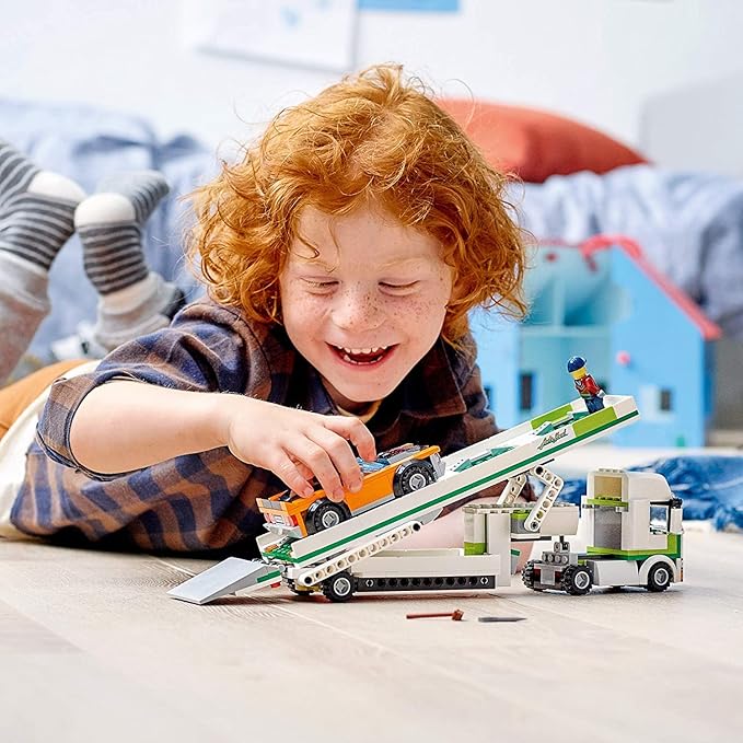 LEGO City Car Transporter 60305 Building Kit; Toy Playset for Kids, New 2021 (342 Pieces)