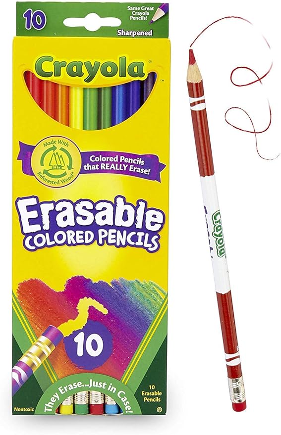 Crayola Erasable Colored Pencils