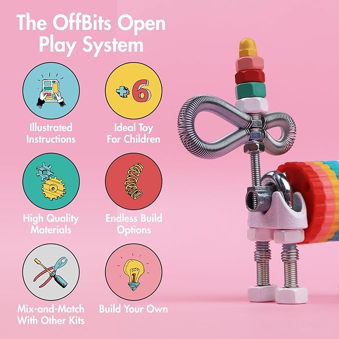 Unicorn Robot Stem Building Toys, Educational Build Your Own Robot Toy for Kids 6 7 8 9+ Year Old Girls Boys, Stem Toys Engineering Kit, Construction Toys Steam Gifts for Kids