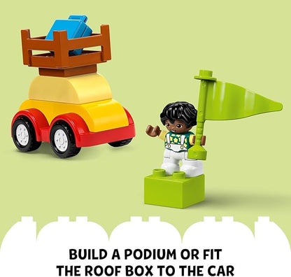 LEGO DUPLO Classic Cars and Trucks Brick Box Building Blocks - Learning & Educational STEM Toys for Toddlers, Ages 1.5+ Years - Develops Fine Motor Skills - Gift for Toddler Birthday - 10439