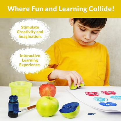 STEM Toys by Griddly Games - Art & Science Kits for Kids Age 8-12 Fun & Educational Science Toys, Engaging Kids Activity Kit, Perfect Science Kit for Hands-on Learning (Just Add Fruits & Veggies)
