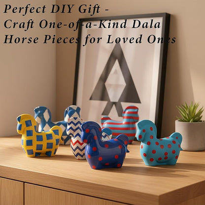 2Pcs European-Style Horse Resin Casting Silicone Molds Exquisite Pony Epoxy Molds for Plaster Cement Concrete Home Decoration Candle Making Art Crafts DIY Handmade Ornaments Party Favors