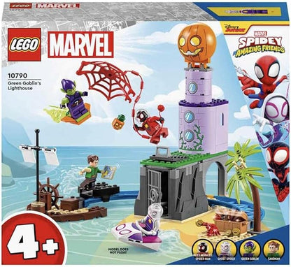 Lego Marvel Spidy and The Wow Friend: Green Goblin 10790 Toy Blocks, Present, American Comics, Superhero, Boys, Girls, 4 Years Old