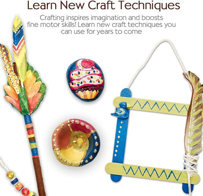 Creativity for Kids Camp Crafts - Create 12 Classic Arts and Craft Projects