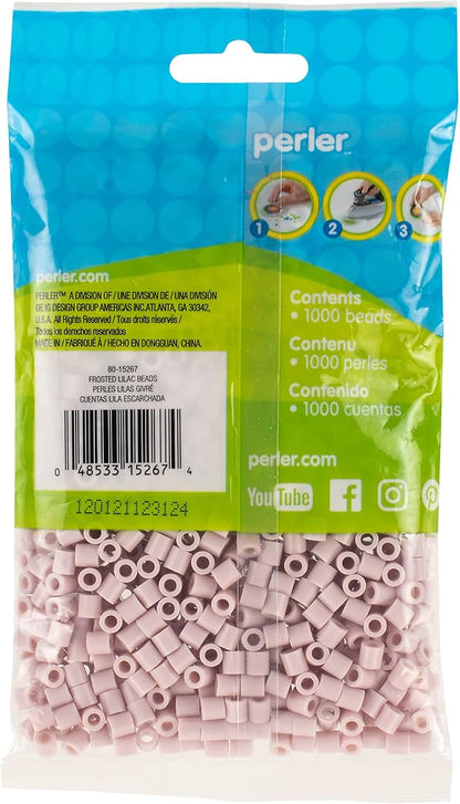 Perler Fuse Beads for Kids Crafts, Frosted Lilac Purple 1000 Piece