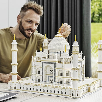 LEGO Creator Expert Taj Mahal 10256 Building Kit and Architecture Model, Perfect Set for Older Kids and Adults (5923 Pieces)