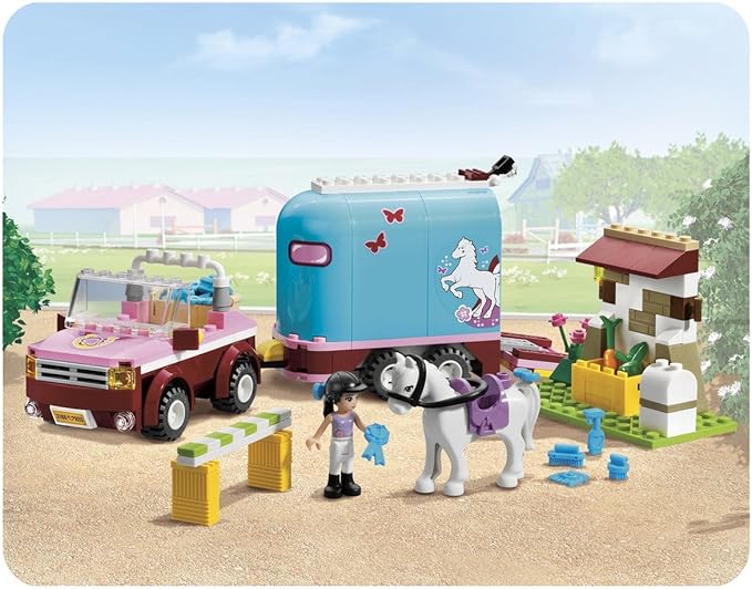 LEGO Friends 3186 Off-Road Vehicle with Horse Trailer