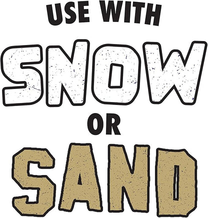 Just Play The Original Slinky® Brickz Sand and Snow Outdoor Play Toy, Pack of 2, 10-inch Wide Brick Mold, Pretend Play, Kids Toys for Ages 5 Up