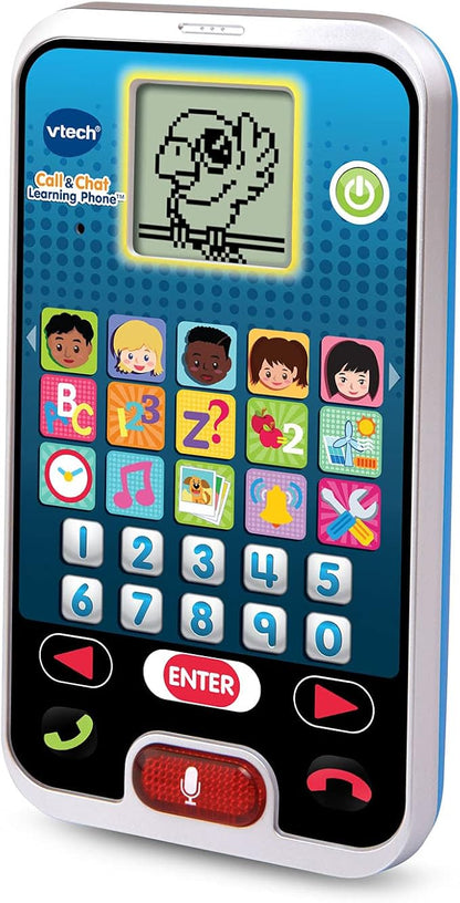 VTech Call and Chat Learning Phone, Black
