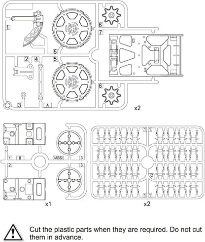STEM Kits for Kids, 4WD Climbing Robotics STEM Projects for Kids Ages 8-12 | Electronics Circuits Engineering and Science Experiments for Teens | DIY STEM Toys for Boys and Girls