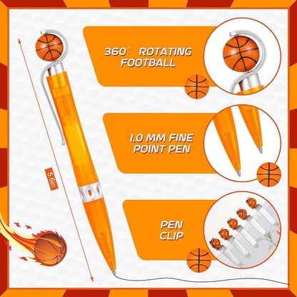 122 Pcs Basketball Party Favors Set Basketball Goodie Bags Stuffers Includes Cups with Straw Mini Stress Ball Keychains Slap Bracelets Whistles Stickers Pens for Birthday Party Supplies