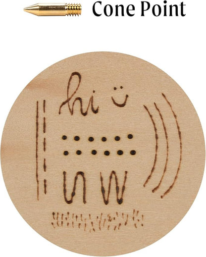 Walnut Hollow Creative Versa Tool with Variable Temperature Control for Woodburning, 11 Points (Tips), Original Version, Basic Pack